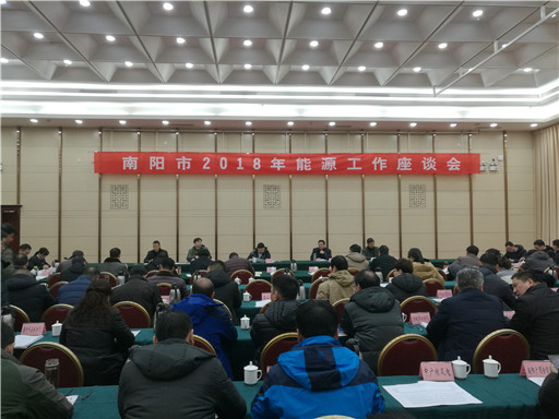 【金冠风采】南阳市能源工作座谈会对金冠电力做出高度评价