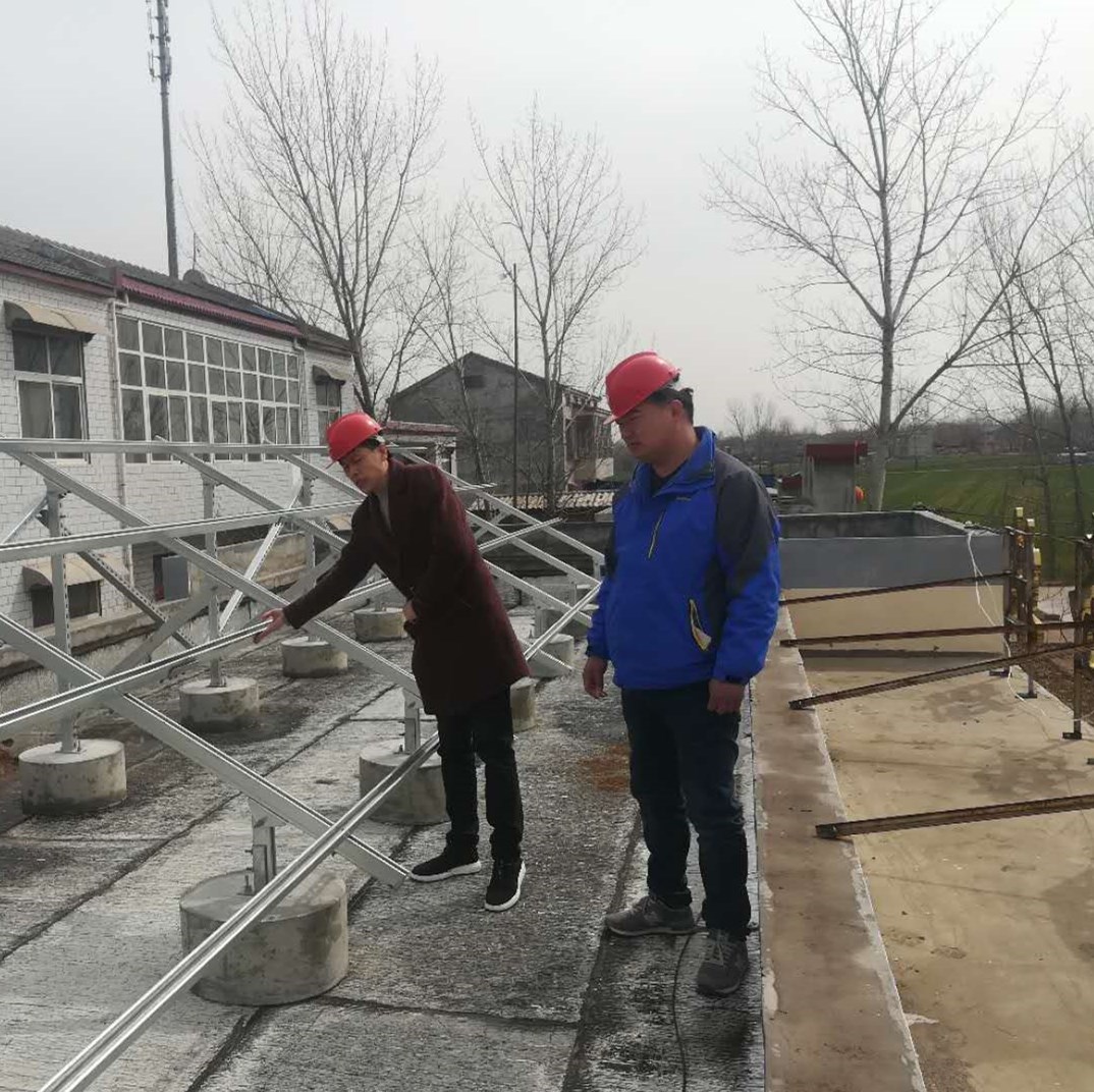 【金冠一线风采】原阳大风过境   金冠屹立不倒