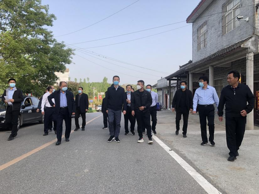 省农业农村厅领导唐新伟一行莅临桐柏项目现场参观调研，金冠新能源实施模式及成果获高度认可